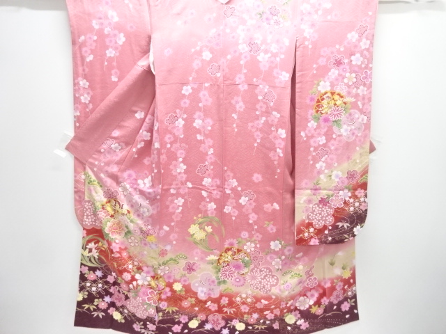 Japanese Kimono / Furisode Silk